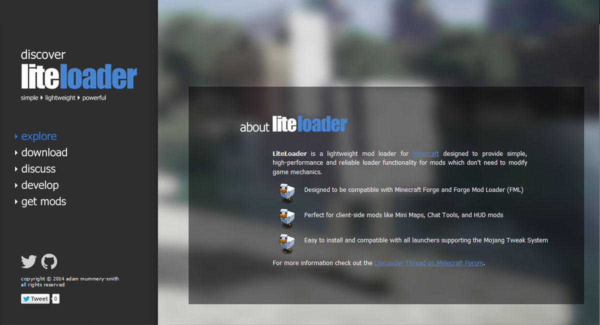 Download Liteloader 1 12 2 1 11 2 1 10 2 Lightweight Mod Loader For Minecraft